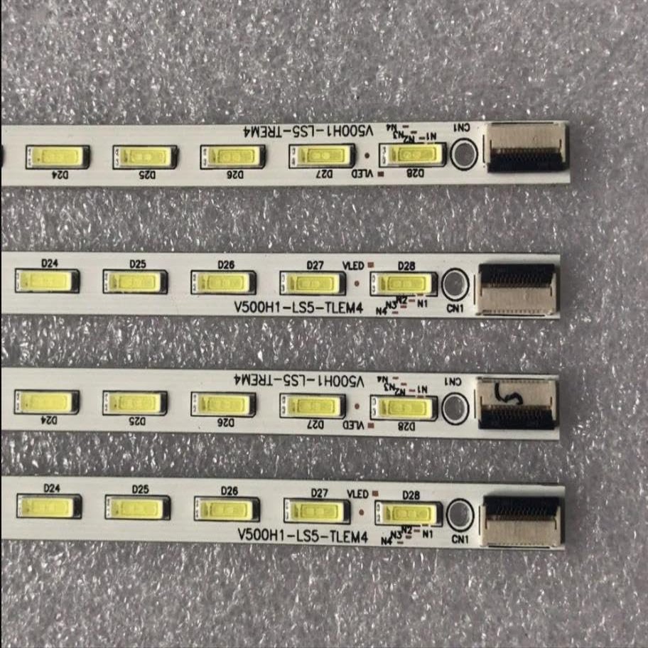 2PCS 28LED Strip V500H1-LS5-TLEM4 V500H1-LS5-TREM4 for V500HK1-LS5 084577N32B 313mm