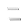 Housoutil 2pcs u Curved Glass Adhesive Pallet Holder for Eyelash Extensions Reusable Organizer for Easy Application Essential Tool for view 1