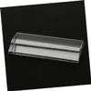 Housoutil 2pcs u Curved Glass Adhesive Pallet Holder for Eyelash Extensions Reusable Organizer for Easy Application Essential Tool for view 4