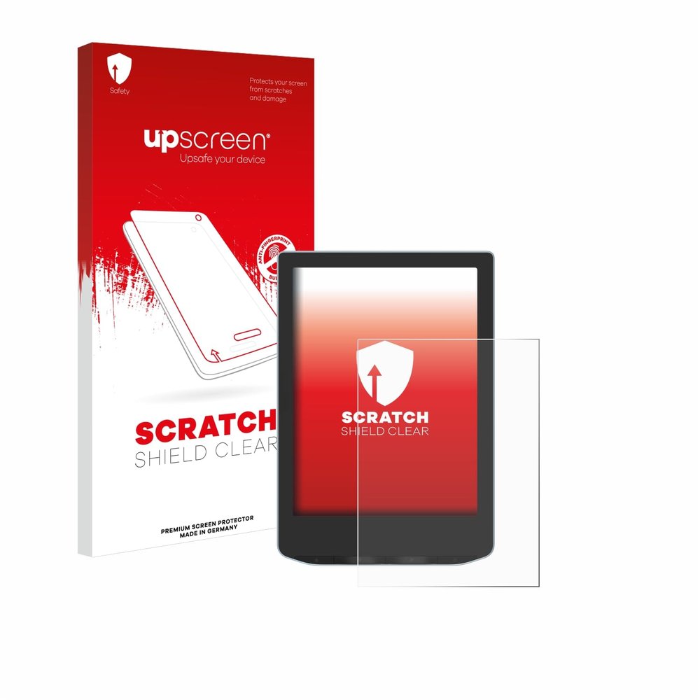 upscreen Scratch Shield Screen Protector compatible with Vivlio Light HD - HD-Clear, Anti-Fingerprint