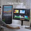 ASUS ProArt Desk Mount Kit (ACL02) Supports Most 24 to 34 Proart Displays, C-Clamp, Mounting Base, Ergonomic Adjustments, Clean Desk Setup, Free Up Desk Space, Quick and Easy Set-up, Minimal view 4