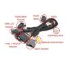 PNP Conversion Power Harness Plastic Metal HC3Z?19A387?B 4in to 8in for System SYNC 1 to SYNC 3 System for MKX MKZ MKT MKC view 3