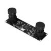 4MP Lens USB Camera Module, 4MP Synchronized Lens USB Camera Module Mini USB Camera Board 1080P 3D VR Distance Measurement 72, Webcams view 1