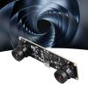 Hilitand 4MP 1080P Camera Board, 4MP Camera Module 1080P Lens Depth Sensing and 3D Reconstruction for VR AR Technology, USB Microscopes view 3