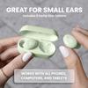 Back Bay Audio Tempo 30 Wireless Earbuds for Small Ears - Award-Winning Sound, Sweatproof Bluetooth Earbuds, Tech Fitness Gifts for Men, Comfortable Bluetooth Ear Buds for Women - Mint Green view 2
