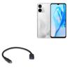 BoxWave Cable Compatible with itel S18 Pro - USB Expansion Adapter, Add USB Connected Hardware to Your Phone view 1