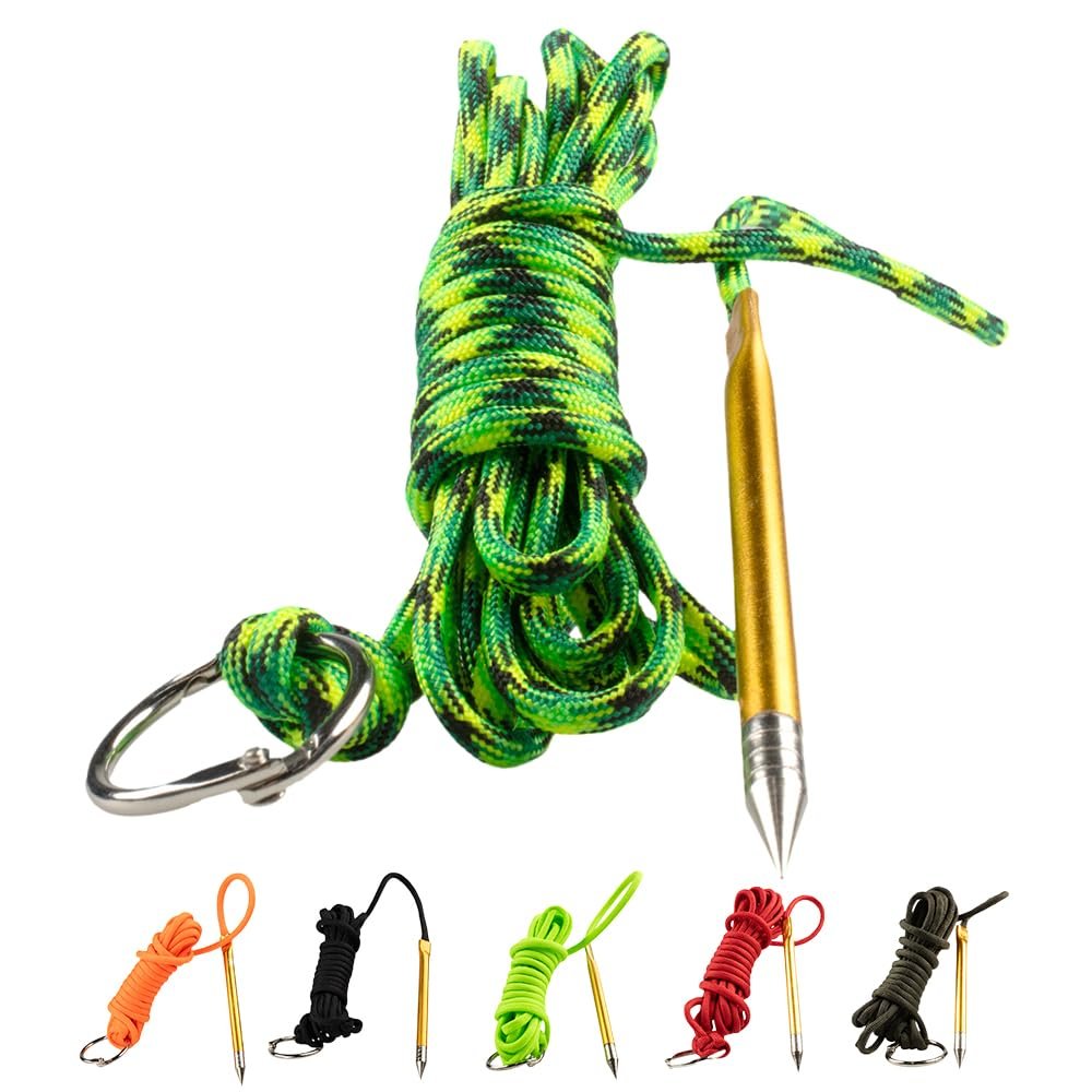 Fish Stringers  10- & 20-Foot Lengths  30+ Colors to Choose from! (Gecko 20 Feet)