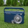 Studebaker SB2002BL Portable AM/FM Radio with Headphone Jack and Aux-in Jack with AC/DC Power (Blue) view 4
