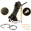Fish Stringers 10- & 20-Foot Lengths 30+ Colors to Choose from! (Kaleidoscope 20 Feet) view 2