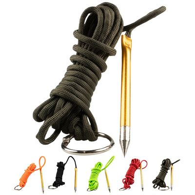Fish Stringers  10- & 20-Foot Lengths  30+ Colors to Choose from! (Olive Drab 20 Feet)
