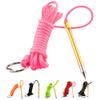 Fish Stringers  10- & 20-Foot Lengths  30+ Colors to Choose from! (Neon Pink 20 Feet) view 1