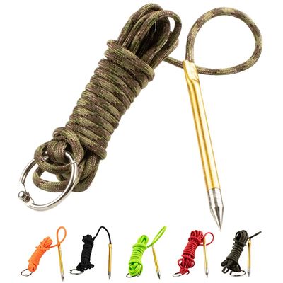 Fish Stringers 10- & 20-Foot Lengths 30+ Colors to Choose from! (Multi Camo 20 Feet)