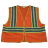 212 Main OV2-CB2-S-M Safety Vest Ansi Class Ii Orange Solid Contrast Binding 2 - Small view 1
