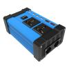 YHJLZNA 500W Car Power Inverter 12V to 110V/220V Converter with USB Power Inverters for Vehicles,Road Trip Essentials Camping Accessories Blue(Size:110V) view 1