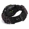BINLUN Compatible with Garmin Watch Band 20mm/22mm/26mm 550 Paracord Rugged Military Braided Nylon Watch Strap Design for Garmin Fenix/Fit for Forerunner for MARQ for Descent view 1