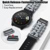 BINLUN Compatible with Garmin Watch Band 20mm/22mm/26mm 550 Paracord Rugged Military Braided Nylon Watch Strap Design for Garmin Fenix/Fit for Forerunner for MARQ for Descent view 2