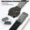 BINLUN Compatible with Garmin Watch Band 26mm 550 Paracord Rugged Military Braided Nylon Watch Strap Design for Garmin Fenix Fit for Instinct For Descent(Camouflage) view 2