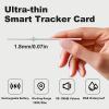 VODESON Waterproof Smart Wallet Tracker Card - Works with Apple Find My, Wireless Charging, Ideal for Luggage, Phones, Passports - IP68, iOS Compatible Key Finder view 3