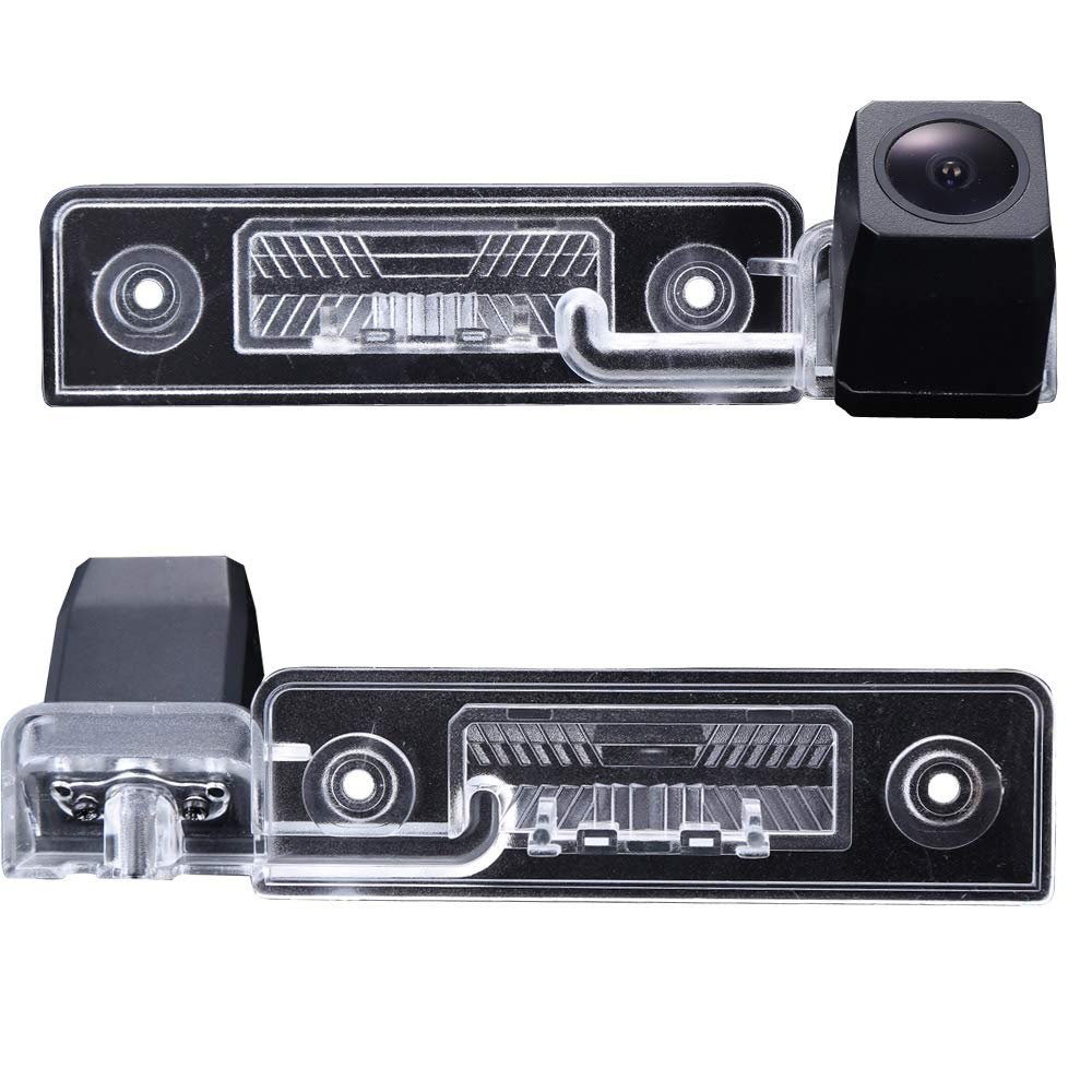 18 mm Lens Super HD Wide Angle Parking Camera Waterproof Night Vision Reversing Camera Replacement for Skoda Roomster 2010/Skoda Octavia RS Year of Manufacture 2012/Skoda Octavia 1Z5 RS MK2 Year of