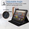 stmedazm Case for All-New Amazon Fire HD 10 & 10 Plus Tablet 10.1" (13th/11th Generation, 2023/2021 Release), Slim Stand Folio Cover with Card Slot & Auto Wake/Sleep, Daisy Garden Under The Moon view 3