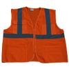 212 Main OVM24-L-XL Safety Vest Ansi Class 2 All Mesh 4-Pocket Orange - X-Large view 1