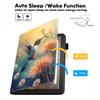 stmedazm Case for Amazon Kindle Fire HD 10 Tablet 10.1" (9th/7th Generation, 2019/2017 Release), Slim Folding Stand Folio Cover with Card Slot & Auto Wake/Sleep - Hummingbird Dandelion view 4