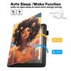 stmedazm Case for Amazon Kindle Fire HD 8/HD 8 Plus Tablet (12th/10th Generation, 2024/2022/2020 Release), Slim Stand Folio Cover with Card Slot & Auto Wake/Sleep - Fashion African American Women view 4