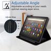 stmedazm Case for Amazon Kindle Fire 7 Tablet (7 Inch, 9th/7th Generation, 2019/2017 Release), Slim Folding Stand Folio Cover with Card Slot & Auto Wake/Sleep - Headphone Music Little Dinosaur view 3