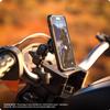 TUSITA Motorcycle Handlebar Mount - Small Base with Double Socket Arm Short - 1" B Size view 4