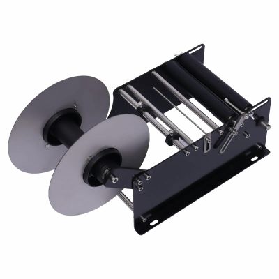 LIKARVA Semi Automatic Round Bottle Labeling Machine MT-30 Manual Labeling Machine Label Applicator Self-Adhesive Bottle Labeler with Handle MT 30 Bottle Sticker Labeler 30Times/Minute