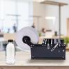 LIKARVA Semi Automatic Round Bottle Labeling Machine MT-30 Manual Labeling Machine Label Applicator Self-Adhesive Bottle Labeler with Handle MT 30 Bottle Sticker Labeler 30Times/Minute view 4