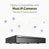SANNCE 4K 8 Channel PoE NVR, 8MP CCTV Security Camera System Network Video Recorder Supports 8MP 5MP 3MP 1080P HD PoE Surveillance IP Camera, Human Detection(NOHDD) view 4