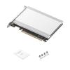 PCI-E4.0 X16 To 4-port M.2 SSD NVME Solid-state Drive Adapter Card Computer Slots- Array Card Raids Heat Dissipation High-Performance PCIe X16 To 4-port M.2 SSD Slots- Expansion Card With To view 3