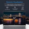 HP 2024 Envy 2-in-1 14" FHD Touchscreen Laptop, Core 7 150U(Bests i7-1355U), Wi-Fi 6E, FP Reader, Natural Silver, Backlit KB, BT 5.3, Win11 W/Stylus Pen (16GB RAM | 1TB SSD +Pen) view 3