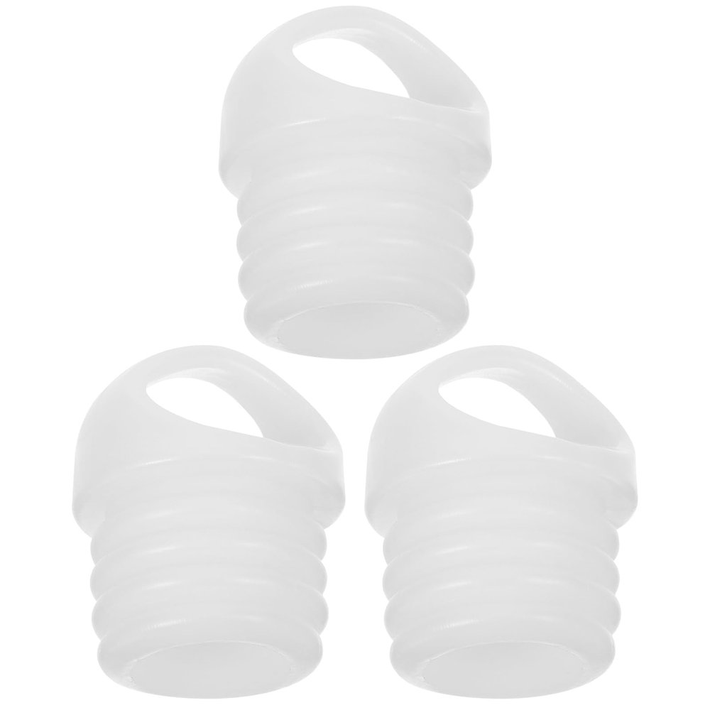 JECOMPRIS Mop Bucket Drain Plug Replacement 3Pcs Water Blockage Stopper for Bucket Laundry Sink Tub Drain Plug 1.18X0.70X0.70In