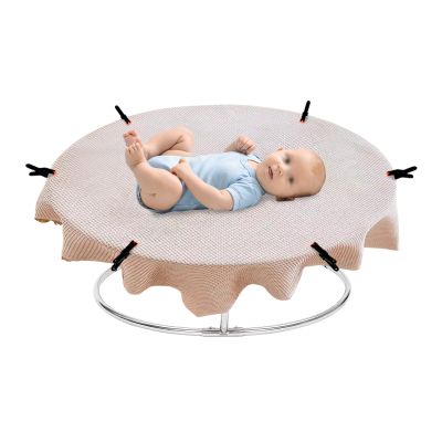 WaShaRoom Newborn Photography Stand, Stainless Steel, Silver, 22lbs, Includes Stand & 6 Clamps, Ideal for Newborn Posing & Decorations