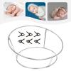 WaShaRoom Newborn Photography Stand, Stainless Steel, Silver, 22lbs, Includes Stand & 6 Clamps, Ideal for Newborn Posing & Decorations view 2