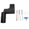 Fockety Adjustable Mounting Kit, Outdoor Roof Mount with Mount Adapter, Pole Mount Short/Long Wall Mount for Internet Kit view 2
