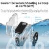 Buziba Waterproof Case Underwater Dive Case Protective Shell for Insta360 Ace Pro Action Camera 60M/197FT Diving Housing Cover Shell view 4