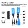 2Pcs POE Cable Connectors, POE Connectors Power Cable Kit, POE Combiner Splier for Cameras Devices view 2