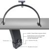 Eyelash Extensions Light, 20 Inch, Adjustable Dimmable Brightness, 20W Live Streaming with Phone Clip for Beauty, Skincare, Lashes, Eyebrows, Tattoo (US Plug) view 2