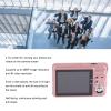 4K Digital Camera, 48MP 2.7in LCD Display Video Camera, 8X Mini Compact Camera for Teens Students Boys Girls () view 2