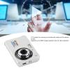 4K Digital Camera, 48MP 2.7in LCD Display Video Camera, 8X Mini Compact Camera for Teens Students Boys Girls (Sier) view 3