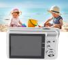 4K Digital Camera, 48MP 2.7in LCD Display Video Camera, 8X Mini Compact Camera for Teens Students Boys Girls (Sier) view 4