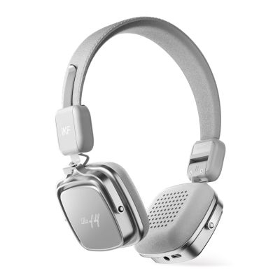 iKF R2 Retro Classic Metal and Leather Grain Wireless Headphones, On Ear,Ergonomic Design,40mm Drivers, ENC Noise Cancelling, Bluetooth V5.4 & Wired Dual Mode, 60H Playtime,Throwback 80s 90s (Gray)