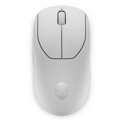 Alienware Pro Wireless Gaming Mouse - 2.4GHz Gaming Wireless/USB Wired Connectivity, Adjustable DPI, Optical Sensor Technology, 6 Programmable Buttons, 650 IPS Sensor Max Speed - Lunar Light
