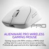 Alienware Pro Wireless Gaming Mouse - 2.4GHz Gaming Wireless/USB Wired Connectivity, Adjustable DPI, Optical Sensor Technology, 6 Programmable Buttons, 650 IPS Sensor Max Speed - Lunar Light view 2