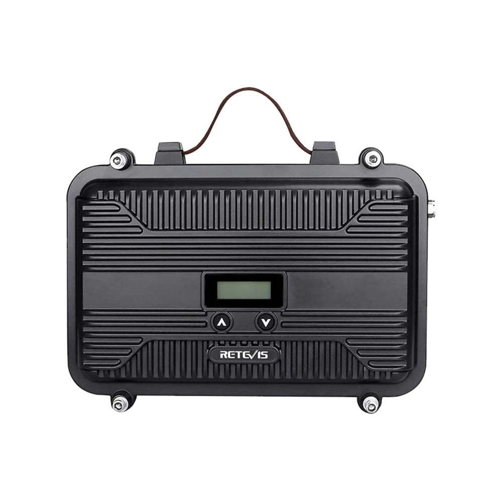 Retevis RT97S Customizable Repeater, RT97 Upgraded Version, Radio Repeater, Full Duplex Analog Repeater, Compatible with Raspberry Pi, High Power, for Remote Area, Emergency Rescue(1 Pack)