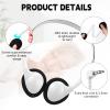 Konohan 30 Pack Headphones Bulk Headphone for School Classroom Student Wired Headphones Adjustable with 3.5 mm Jack for Adults (White) view 3
