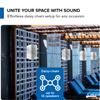 Gemini Sound GHSI-W400BT 4" Outdoor Bluetooth Speakers  Wired Powered IP44 Waterproof Wall Mount Pair, Rust-Proof Aluminum Grills, Expandable to 16 Speakers, Compact Full-Range Stereo (White) view 3
